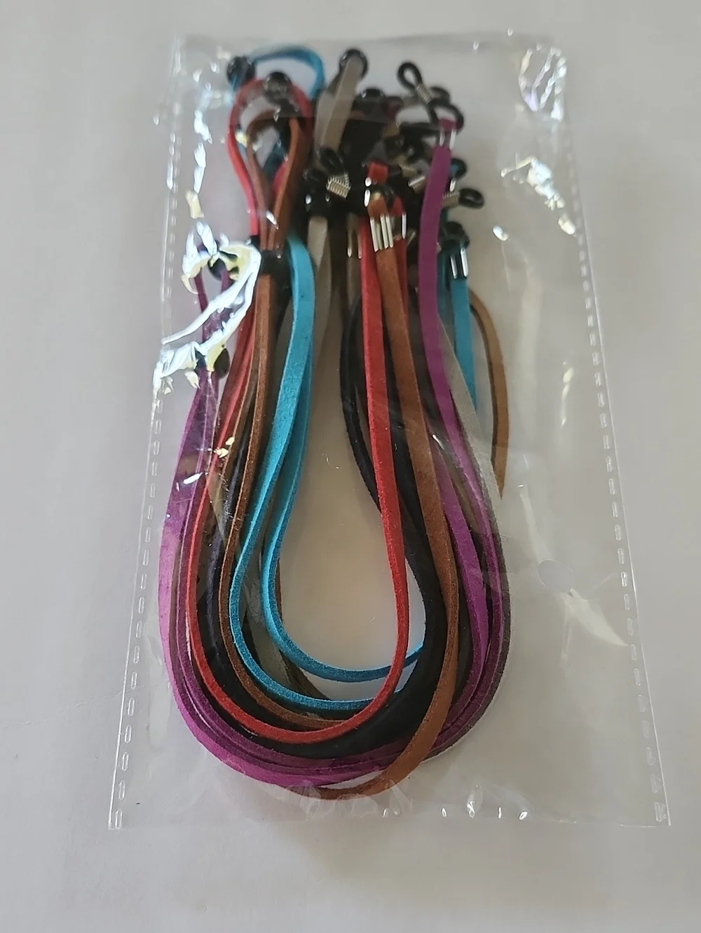 Multi-Color Suede Cord Eyewear Set - Women Accessories New Without Tags